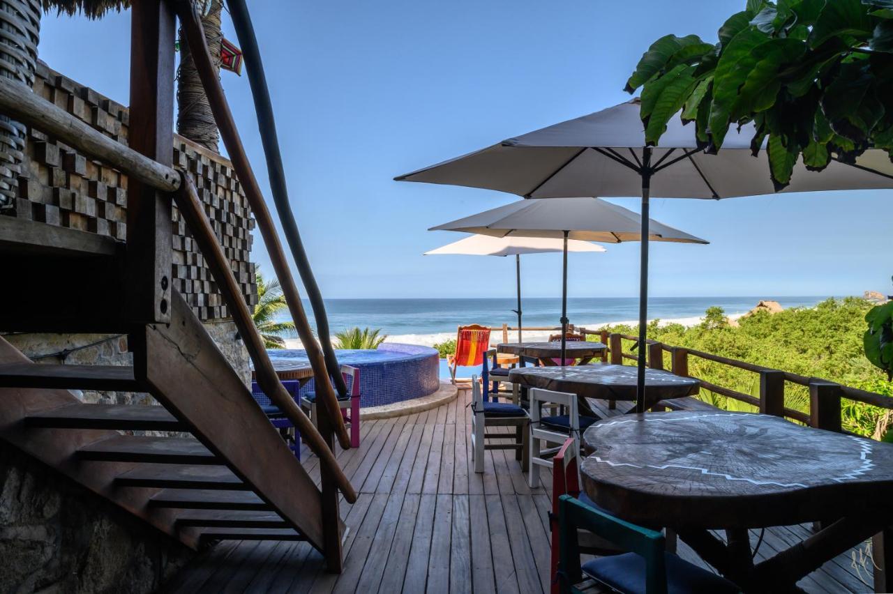Hotel El Copal Mazunte Luaran gambar